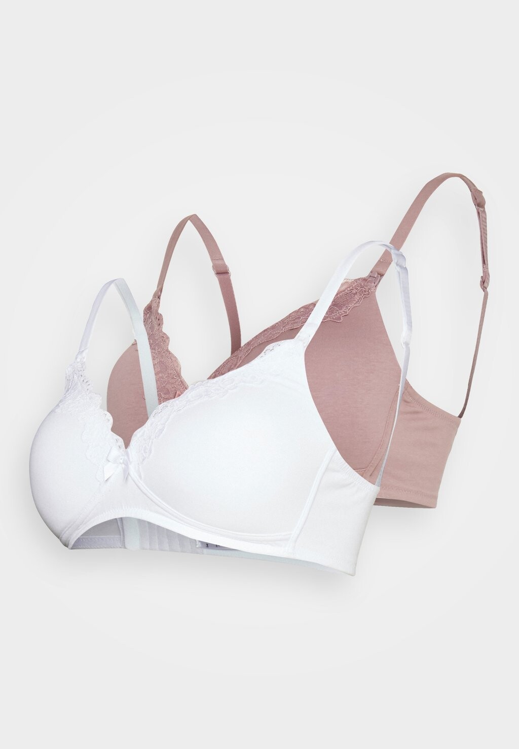 

Бюстгальтер-треугольник 2 PACK Anna Field, цвет pink/white