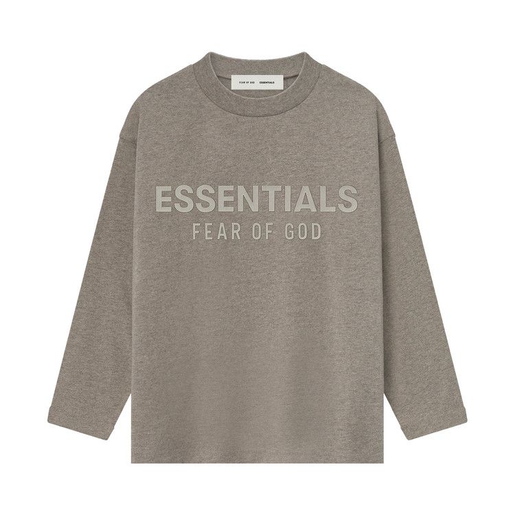 

Футболка Fear of God Essentials Kids Classic Long-Sleeve T-Shirt, Homestead Heather