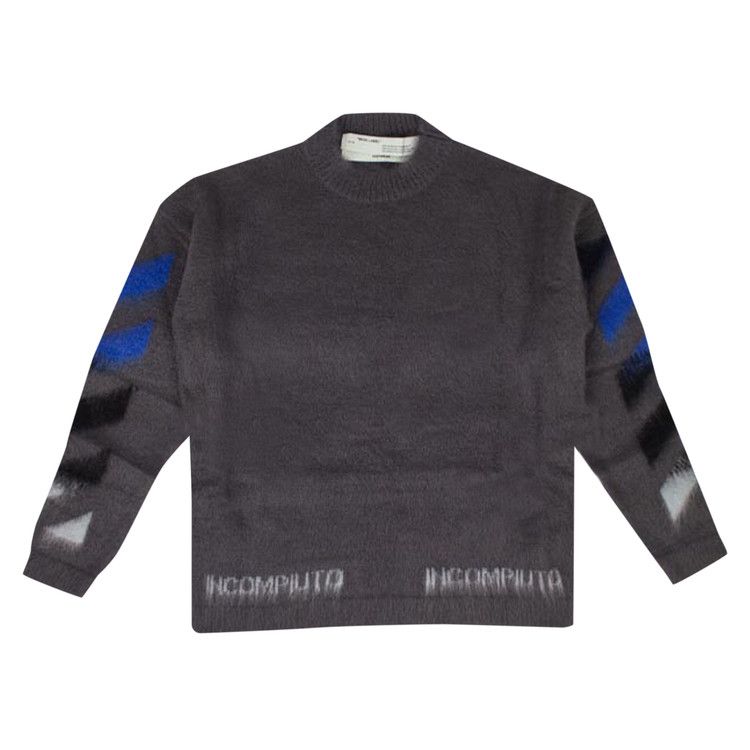 

Топ Off-White Diag Brushed Knitwear, Grey