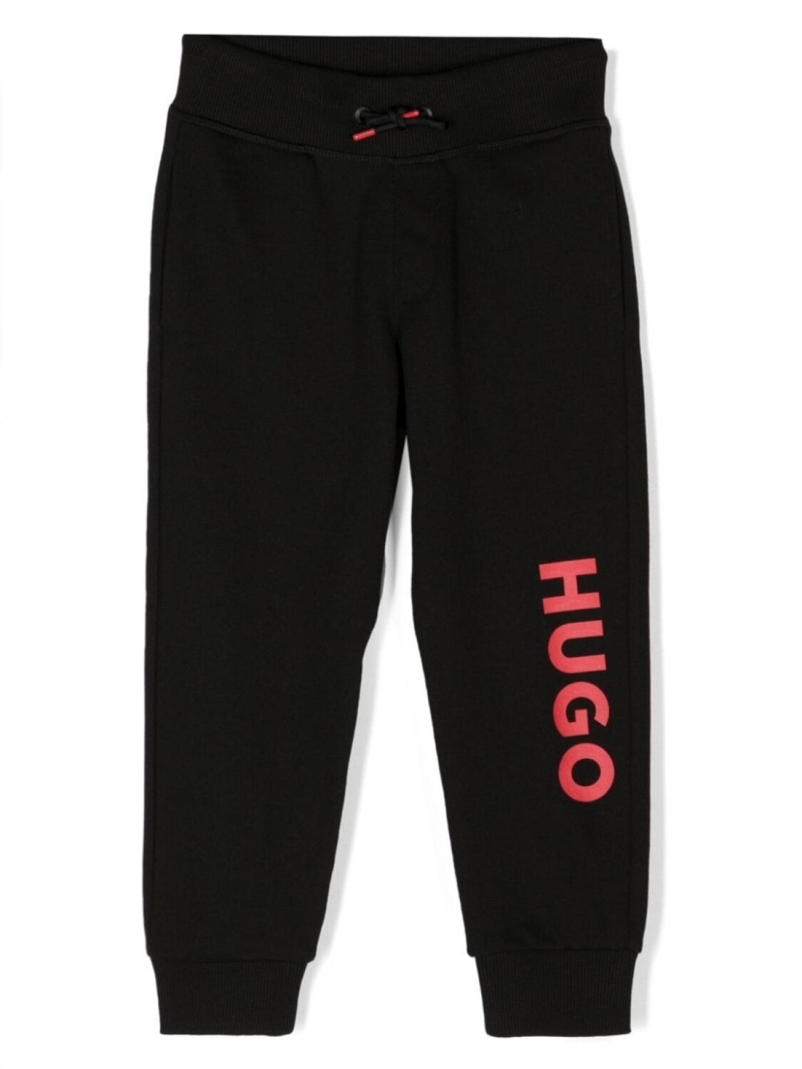

HUGO KIDS спортивные брюки с кулиской и логотипом, черный