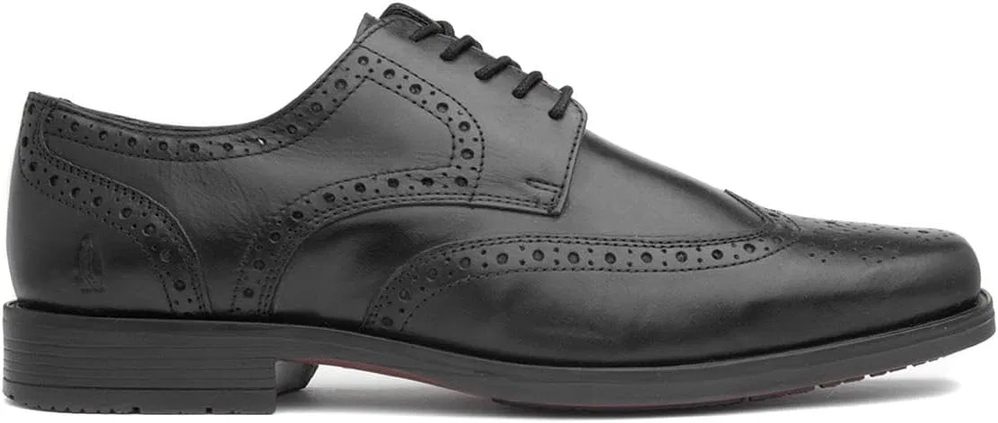 Мужские школьные туфли-броги Hush Puppies с ремешками, Black — фото 2