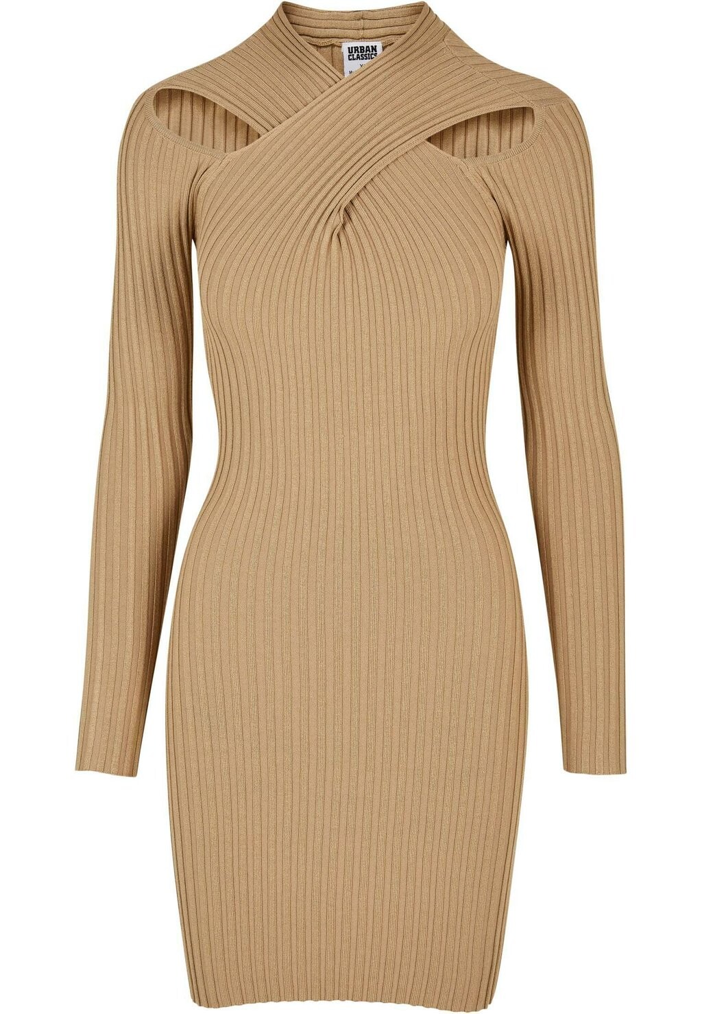 

Платье-футляр Urban Classics CROSSED, цвет unionbeige