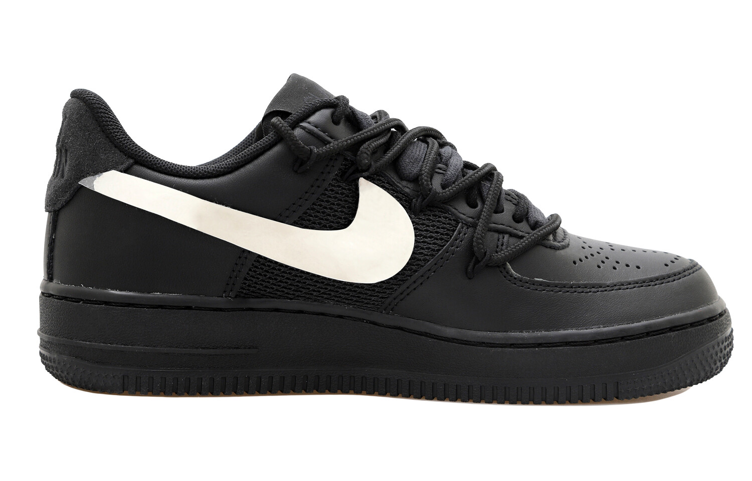 

Кроссовки Nike Air Force 1 Skateboard Shoes Unisex Low-Top Black Silver