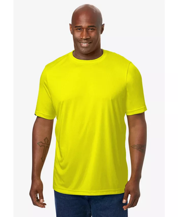 

Футболка-поло Big & Tall No Sweat Kingsize, желтый