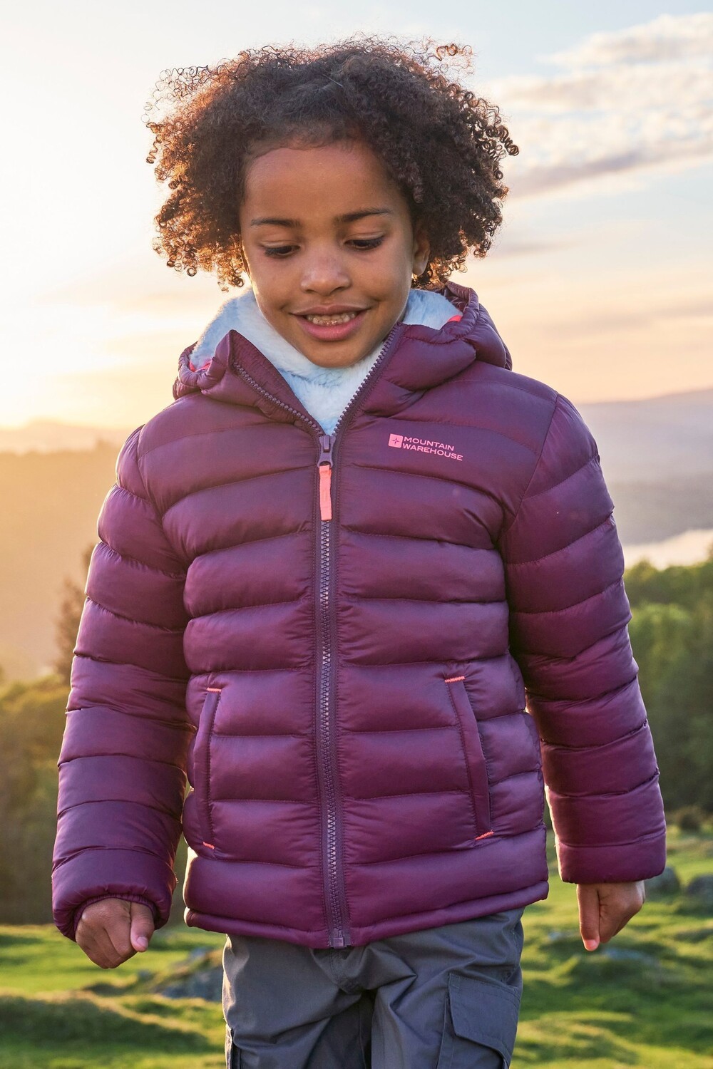 

Утепленная водонепроницаемая куртка Seasons Mountain Warehouse, розовый