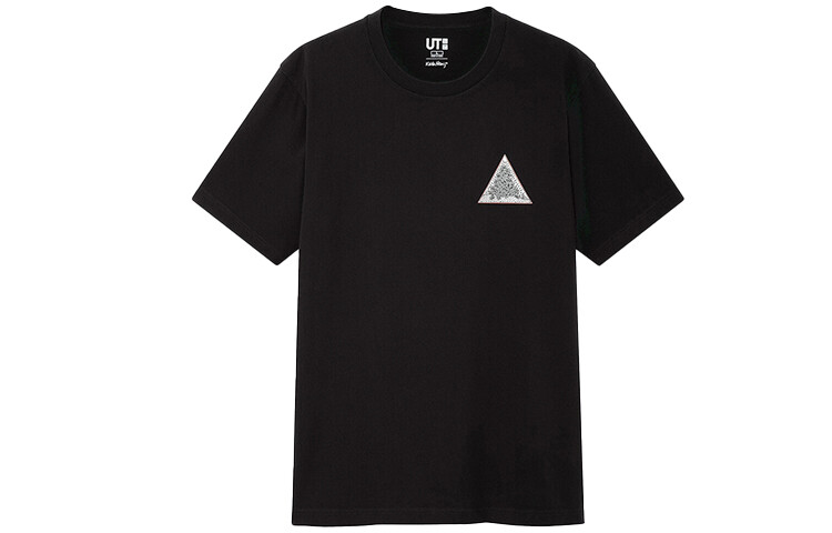 

UNIQLO Футболка унисекс, цвет Black