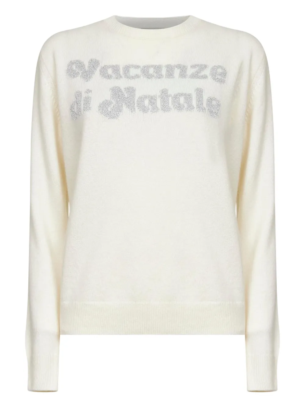 

Джемпер с жаккардовой вышивкой Mc2 Saint Barth, белый