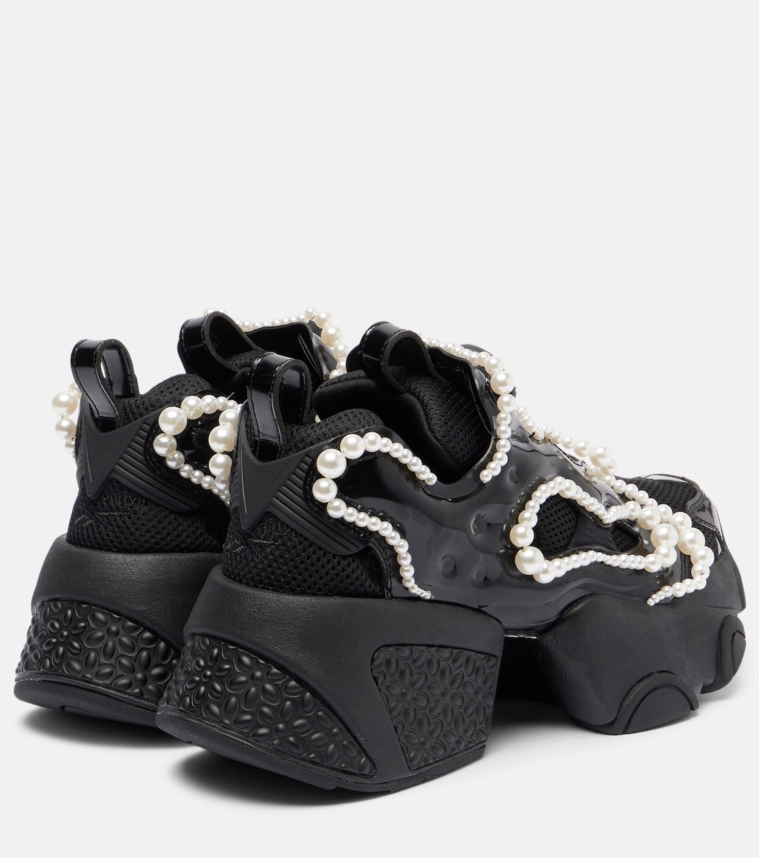 x Reebok платформенные кроссовки с декором Noir Kei Ninomiya, Col. 1 Black — фото 2
