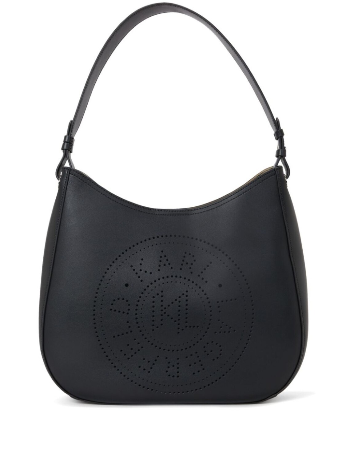 

Сумка-хобо с перфорацией K/Circle Karl Lagerfeld, черный