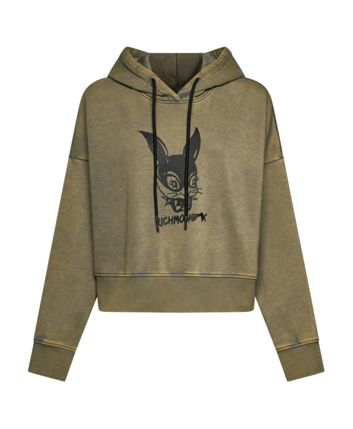 

Культовая толстовка с графическим принтом Richmond, бежевый