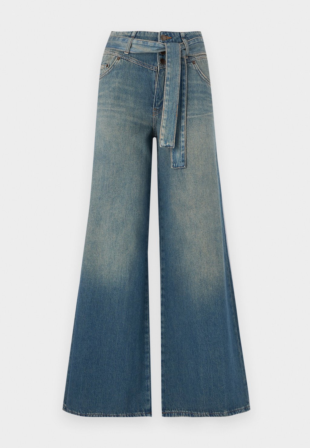 

Джинсы свободного кроя ONLJOELLE WIDE LEG BELT ONLY, синий деним