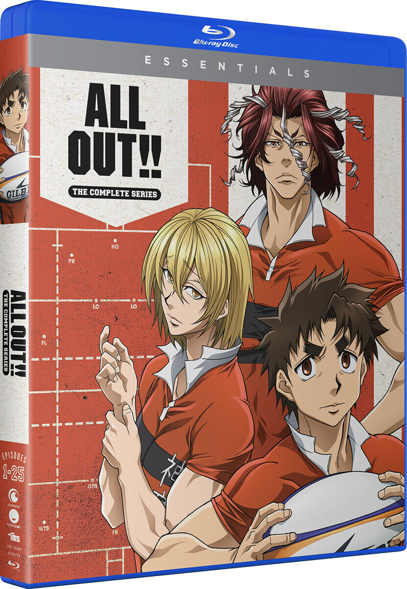 

Blu-Ray диск ALL OUT!! - The Complete Series - Essentials - Blu-ray