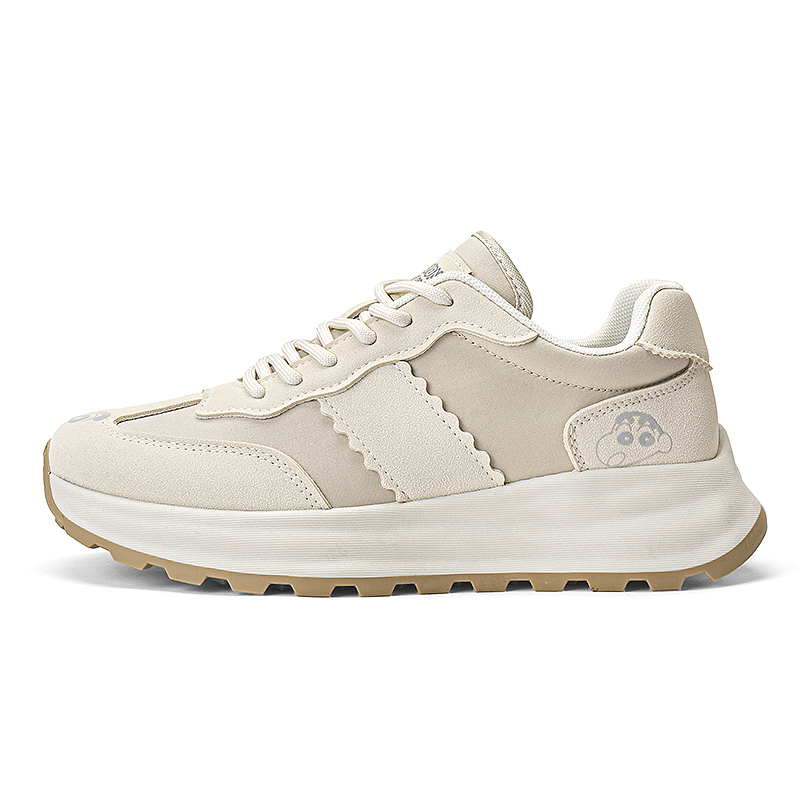 

Crayon Shinchan Низкие кроссовки для бега унисекс цвета хаки беж, цвет Khaki Beige