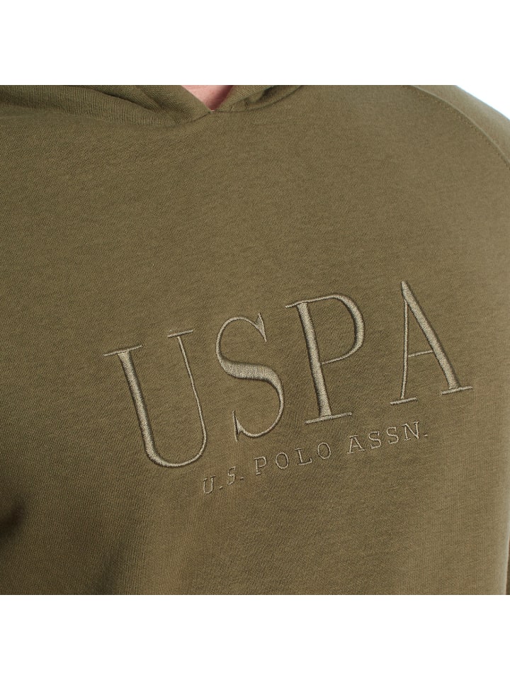 U.S. Polo Assn. Худи зеленого цвета — фото 2