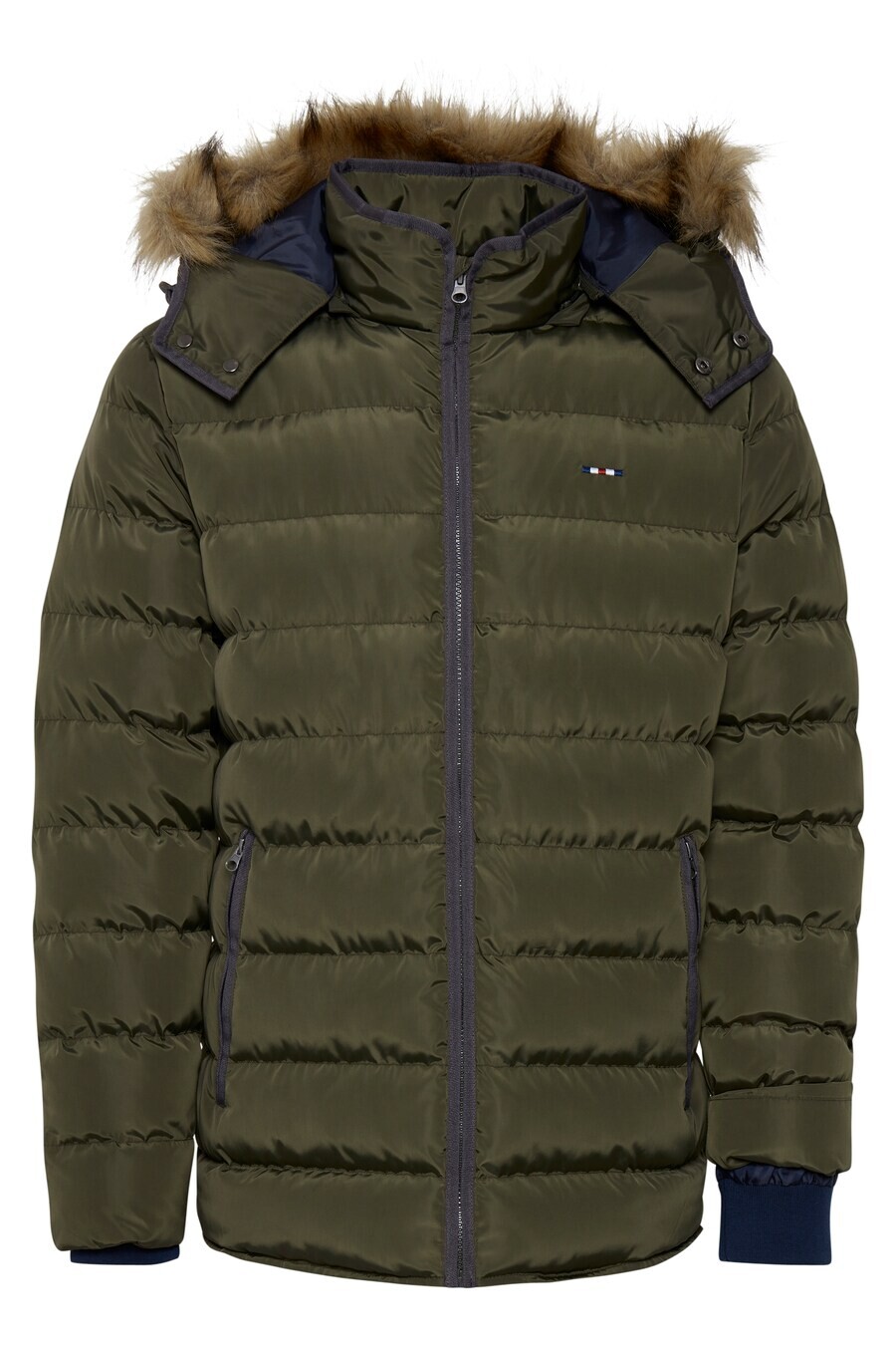 

Зимняя куртка Fq1924 AKSEL, цвет Olive/Dark Green