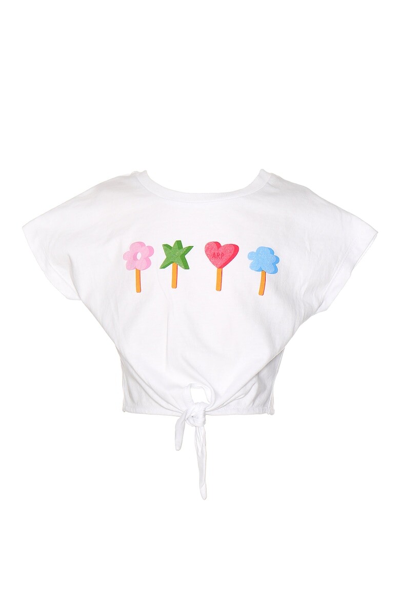 

Короткая футболка с принтом Agatha Ruiz De La Prada, белый