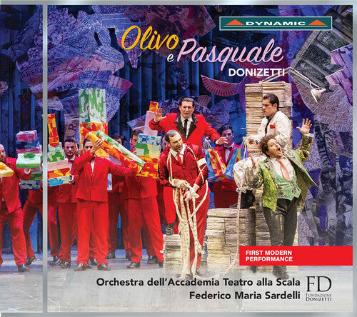 

CD диск Donizetti / Taddia / Morace / Giordano / Tartari: Gaetano Donizetti: Olivo e Pasquale
