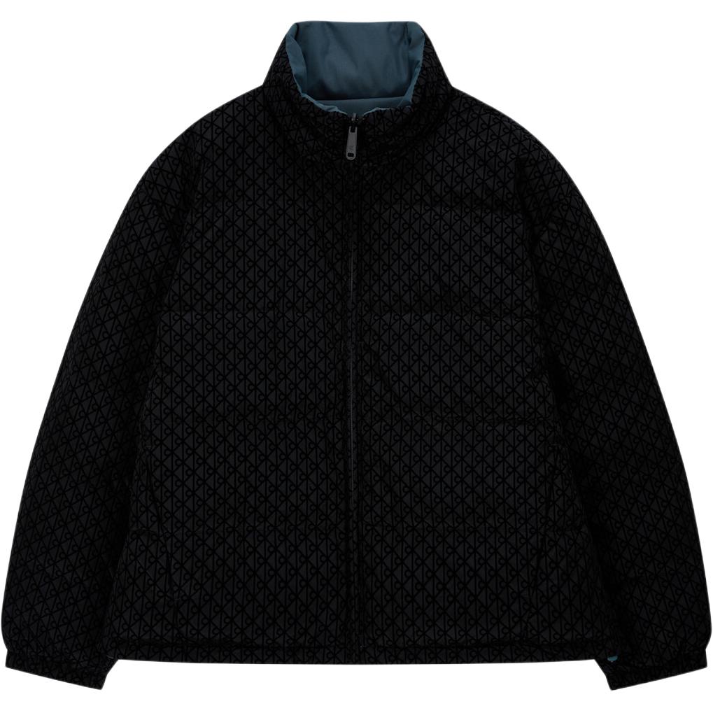 

Calvin Klein Мужская пуховая куртка, черная, с воротником-стойкой, средней жесткости