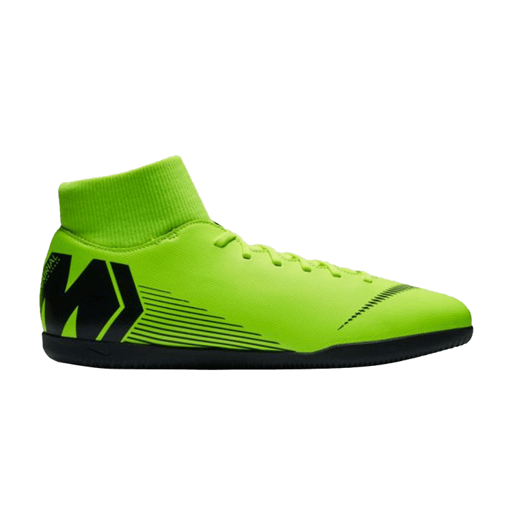 

Бутсы Nike Mercurial SuperflyX 6 Club IC 'Volt Black', желтый