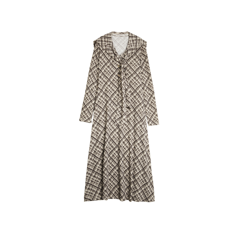 

Женское платье с длинными рукавами ELLE, темно-коричневый