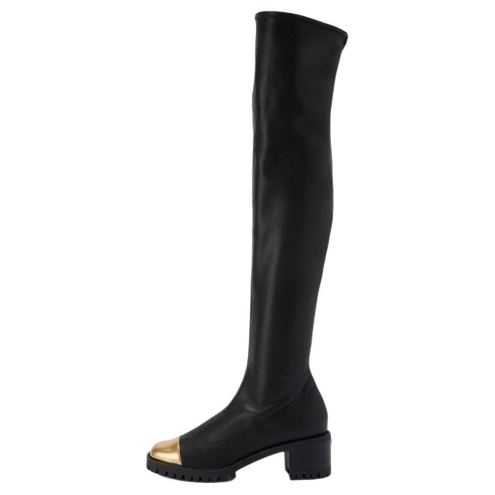 GZ Be-fore Ботфорды женские черные Giuseppe Zanotti
