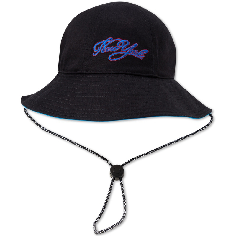 

Tommy Hilfiger Хлопковая шляпа-ведро мужская синяя черная разноцветная, Blue, Black & Multicolor 0GJ