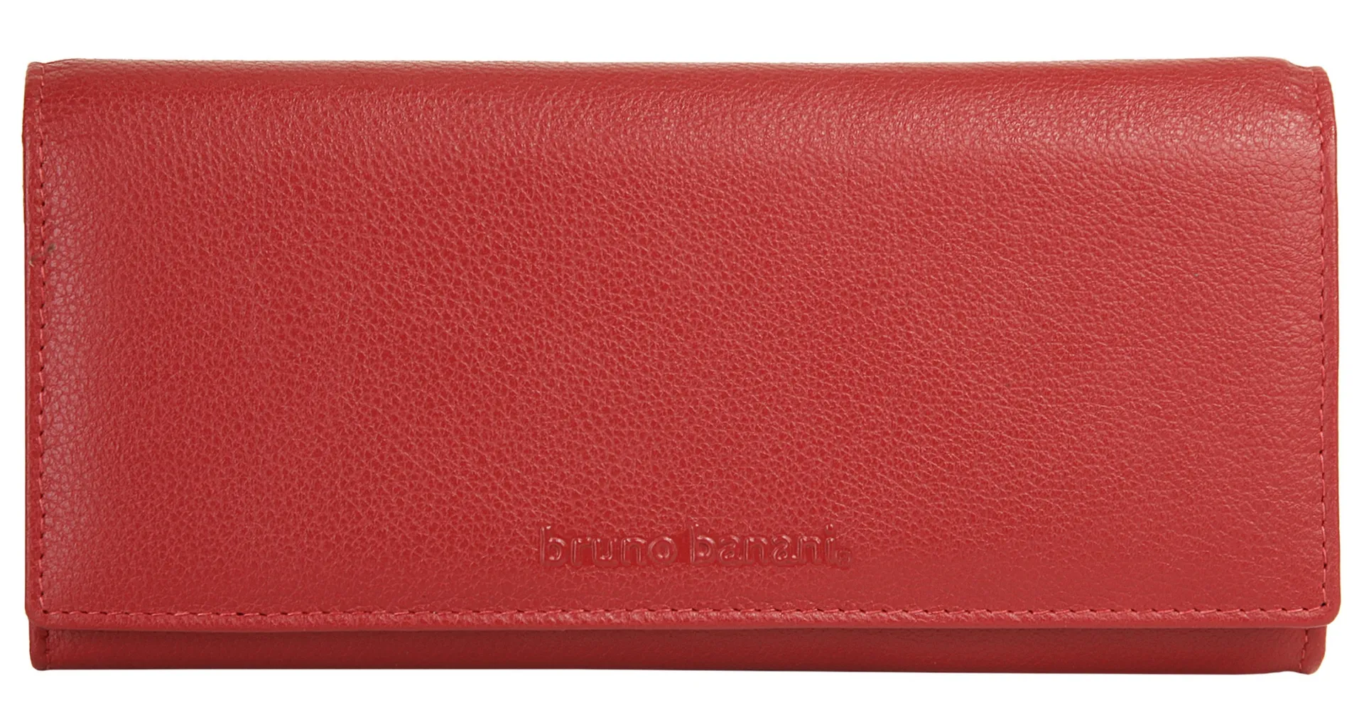 

Кошелек Bruno Banani, натуральная кожа, красный