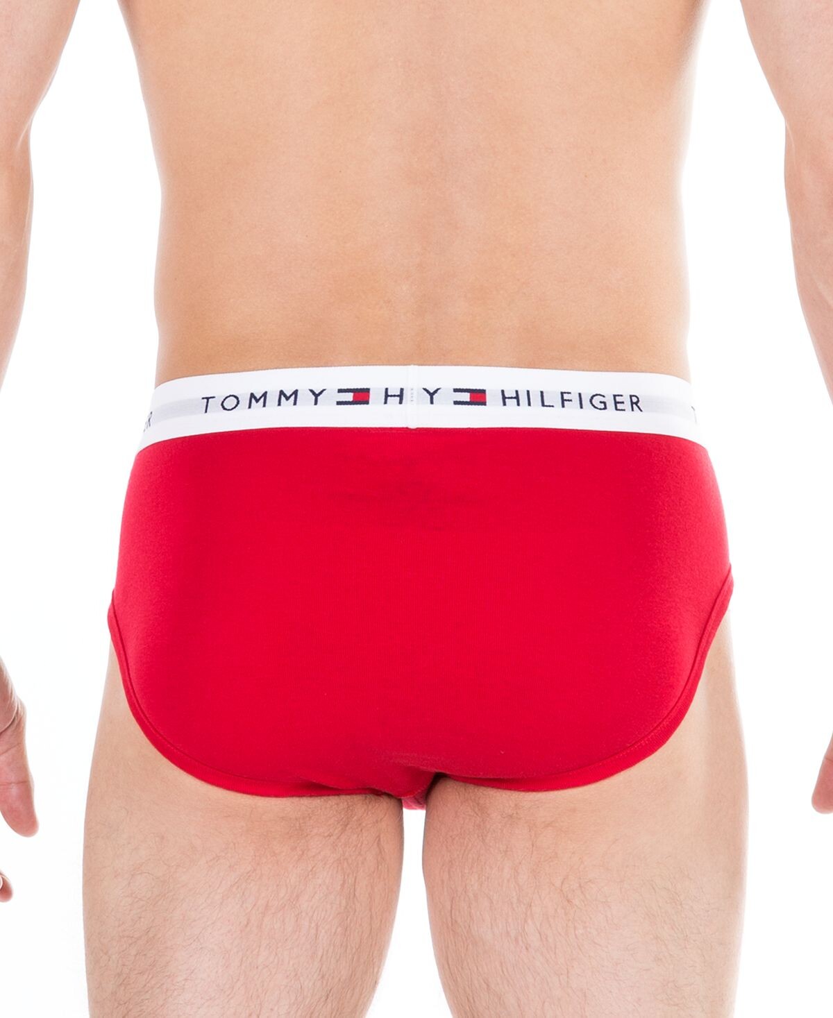 Мужские 4 шт. Классические хлопковые влагоотводящие трусы Tommy Hilfiger — фото 3