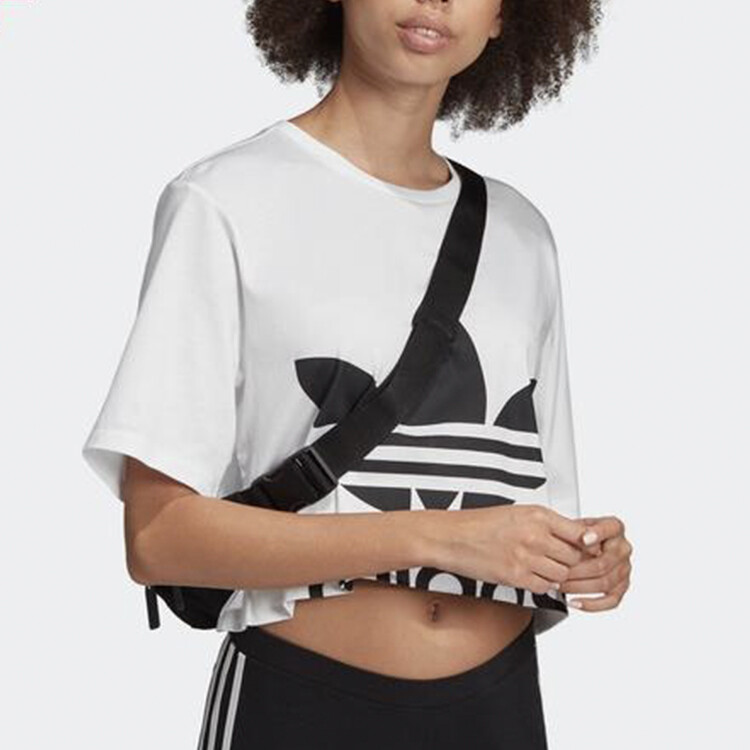 Укороченный топ ADICOLOR для женщин Adidas Originals — фото 3