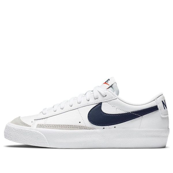 

Кроссовки blazer low '77 'white midnight navy' Nike, белый