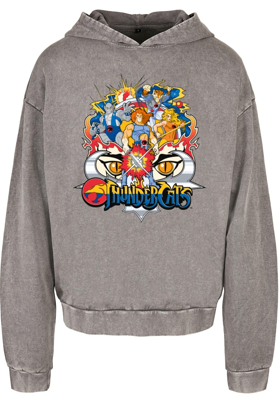 

Толстовка с капюшоном ABSOLUTE CULT Sweatshirt Thundercats - Group Shot, серый