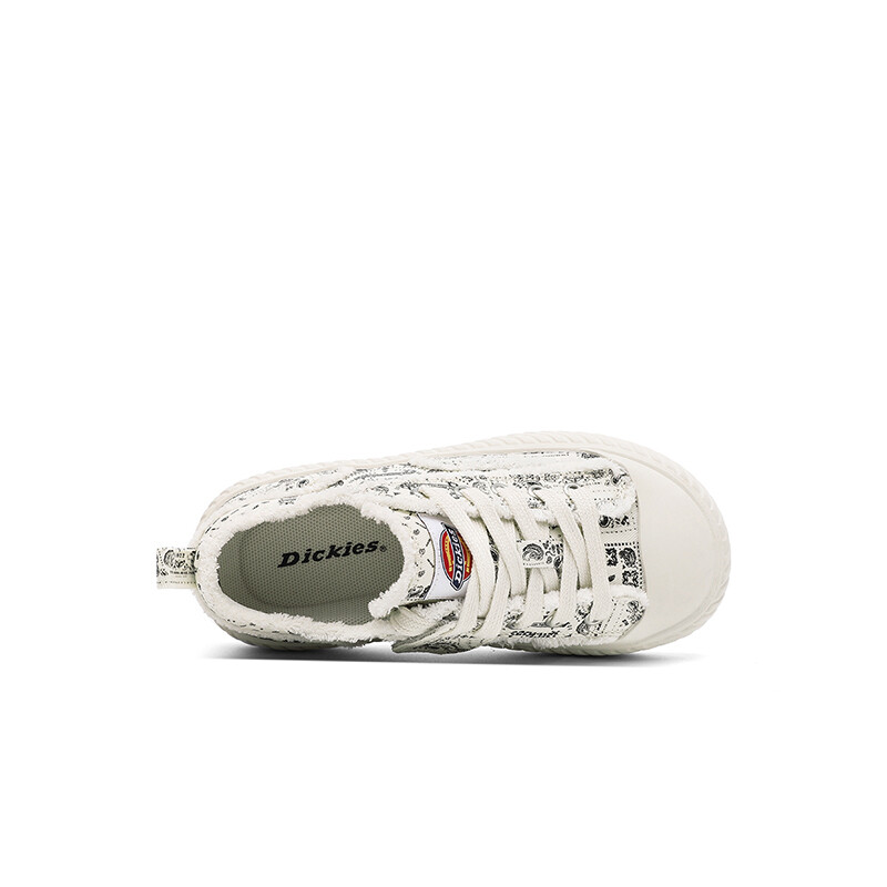 Детские парусиновые туфли Детские низкие бежевые Dickies, цвет Off White — фото 3