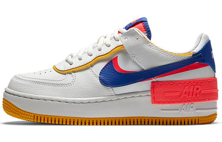 Кроссовки Nike Air Force 1 Low Shadow White Flash Crimson Astronomy Blue Women's