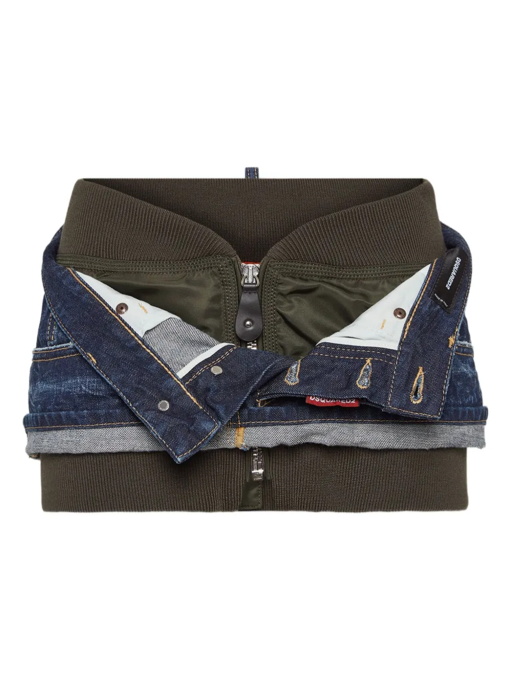 

Юбка мини Hybrid Dsquared1, синий