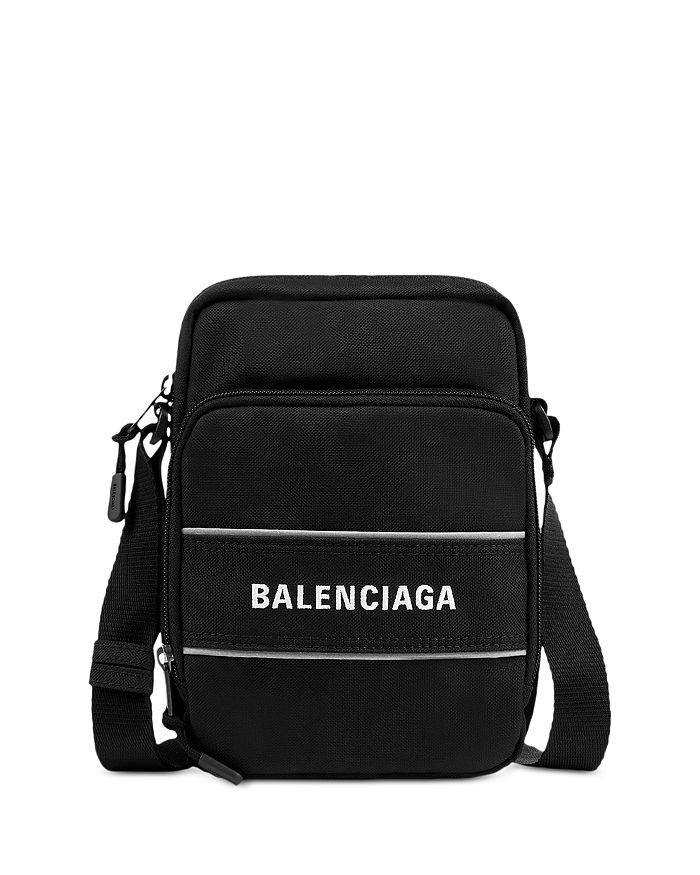

Спортивная маленькая сумка-мессенджер Balenciaga, черный
