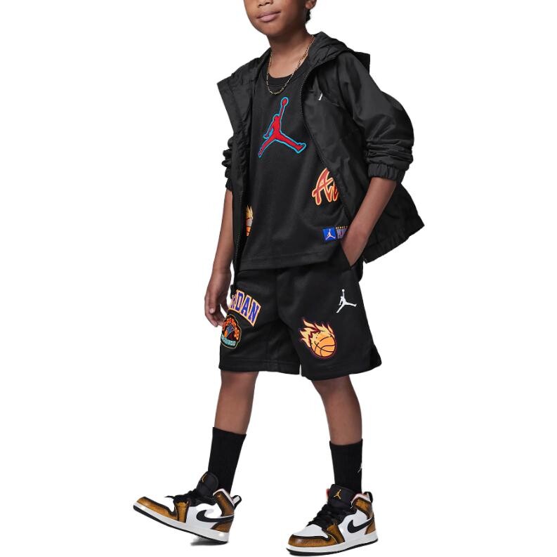 Jordan Kids Детские шорты, цвет Black — фото 2