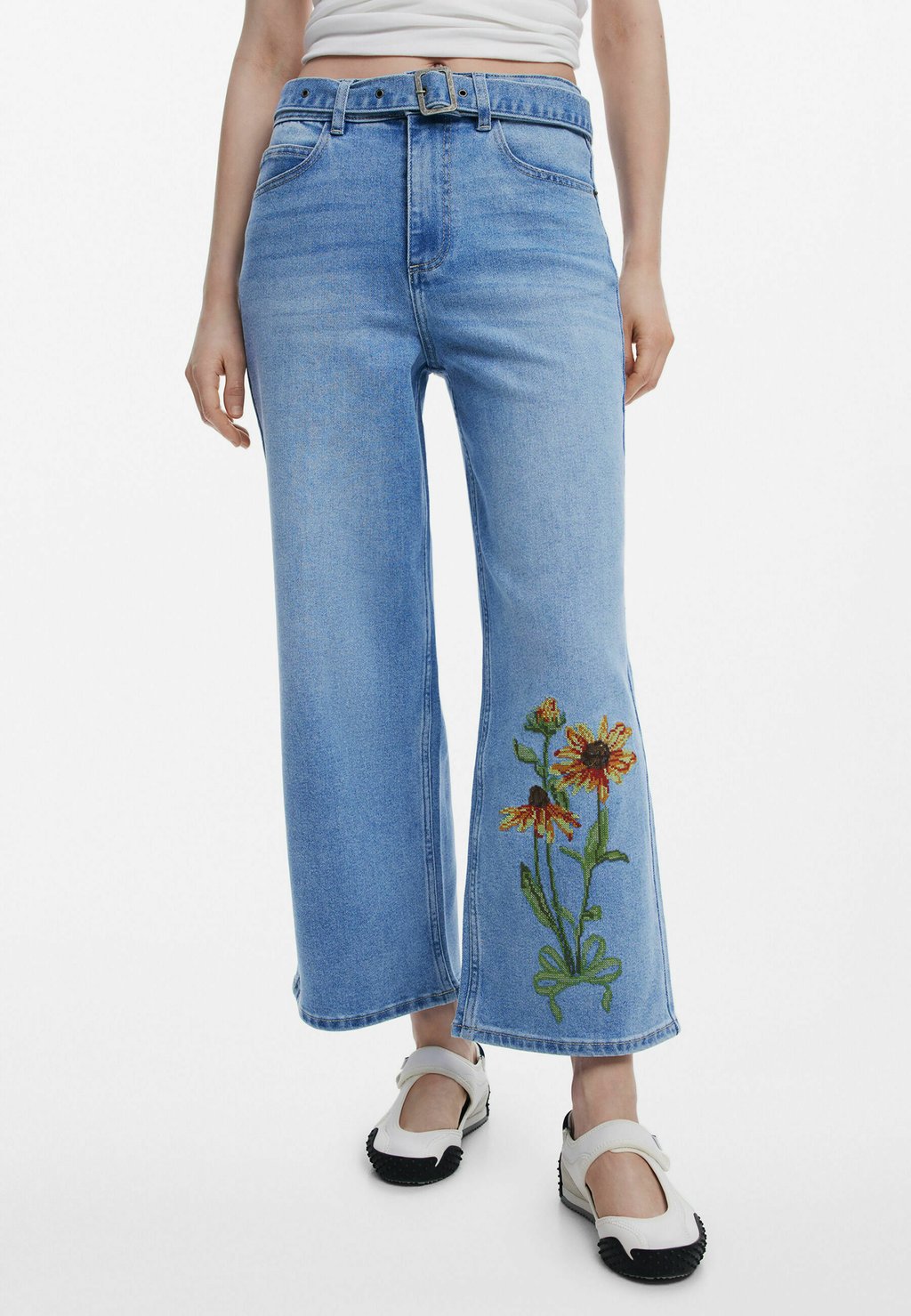 

Расклешенные джинсы SUNFLOWER CULOTTE Desigual, синий