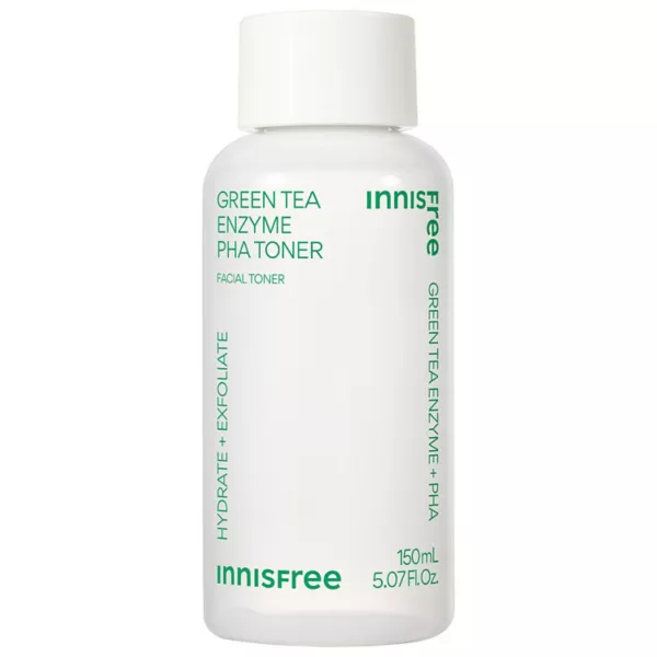 

Нежный отшелушивающий тоник с ферментами зеленого чая 7% pha Innisfree