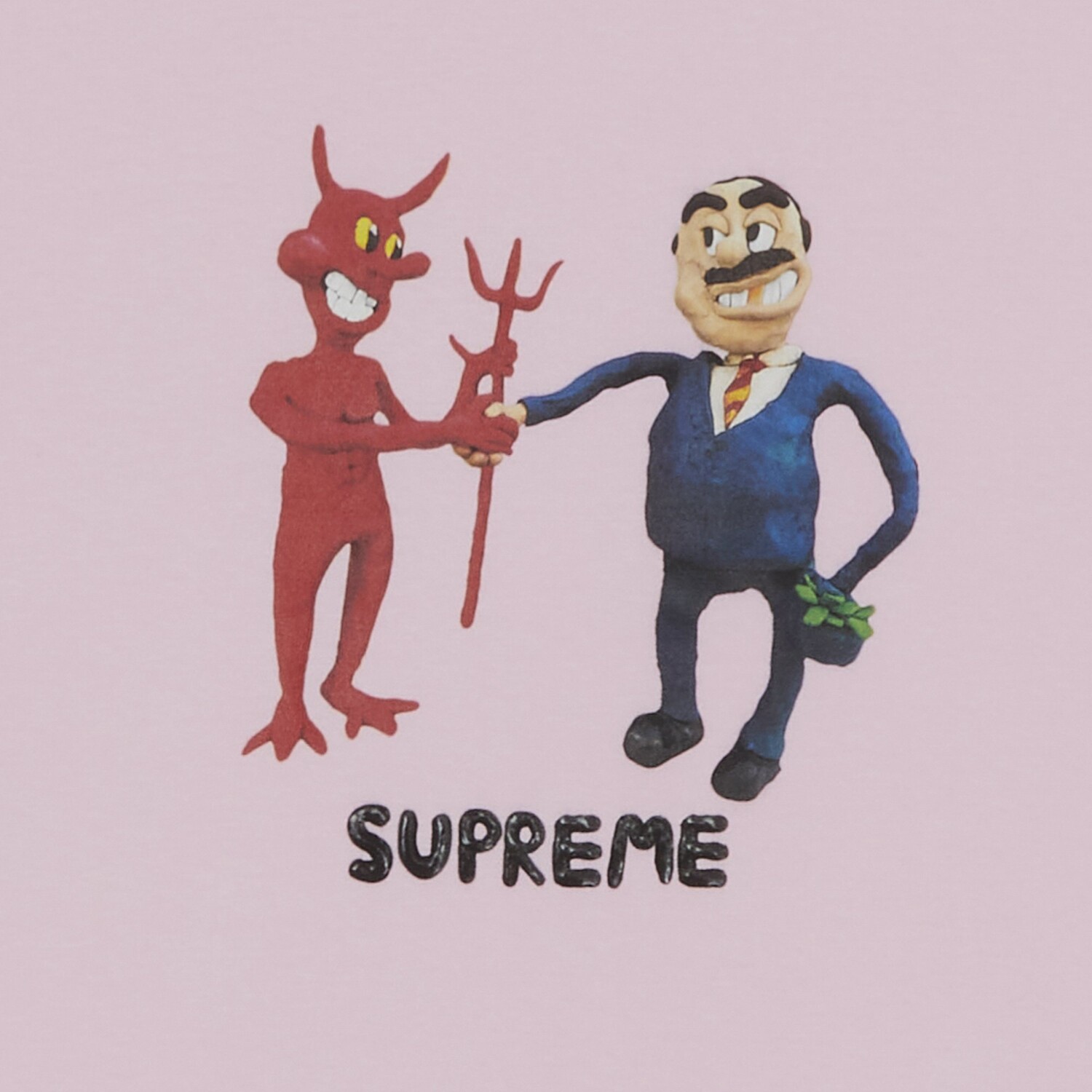 Футболка Supreme Business Светло-розовая — фото 2