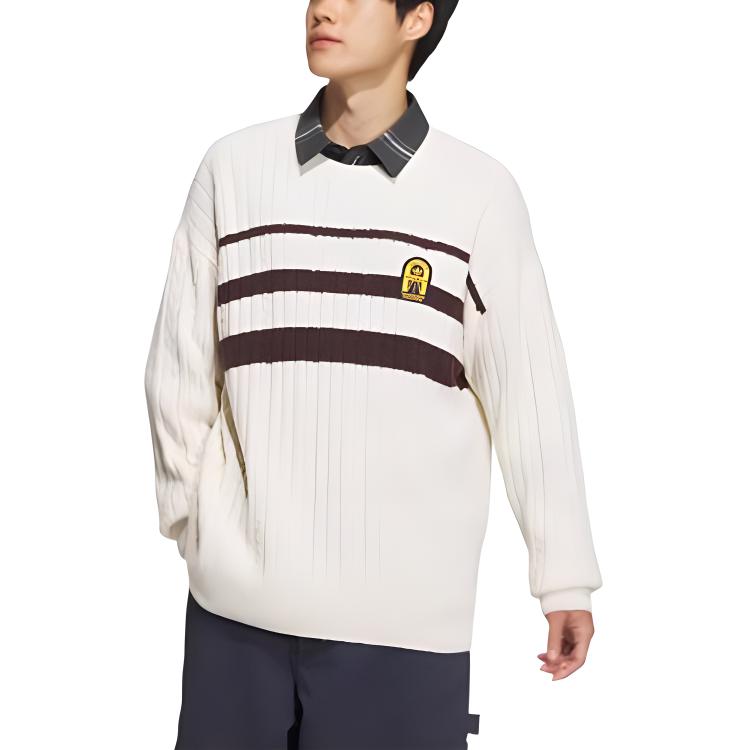 Свитер Unisex Wonder White Adidas Originals, белый — фото 4