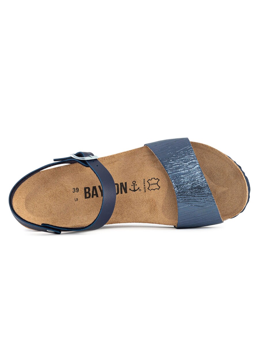 Босоножки на высоком каблуке Bayton Sandals Wodonga, цвет marine blue/night blue — фото 4