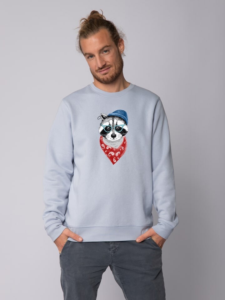 

Толстовка wat Apparel Waschbär, цвет serene blue