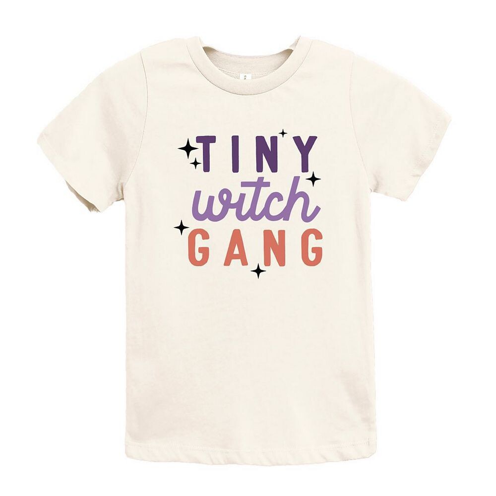 

Футболка с короткими рукавами и рисунком для малышей Tiny Witch Gang The Juniper Shop, цвет Cream