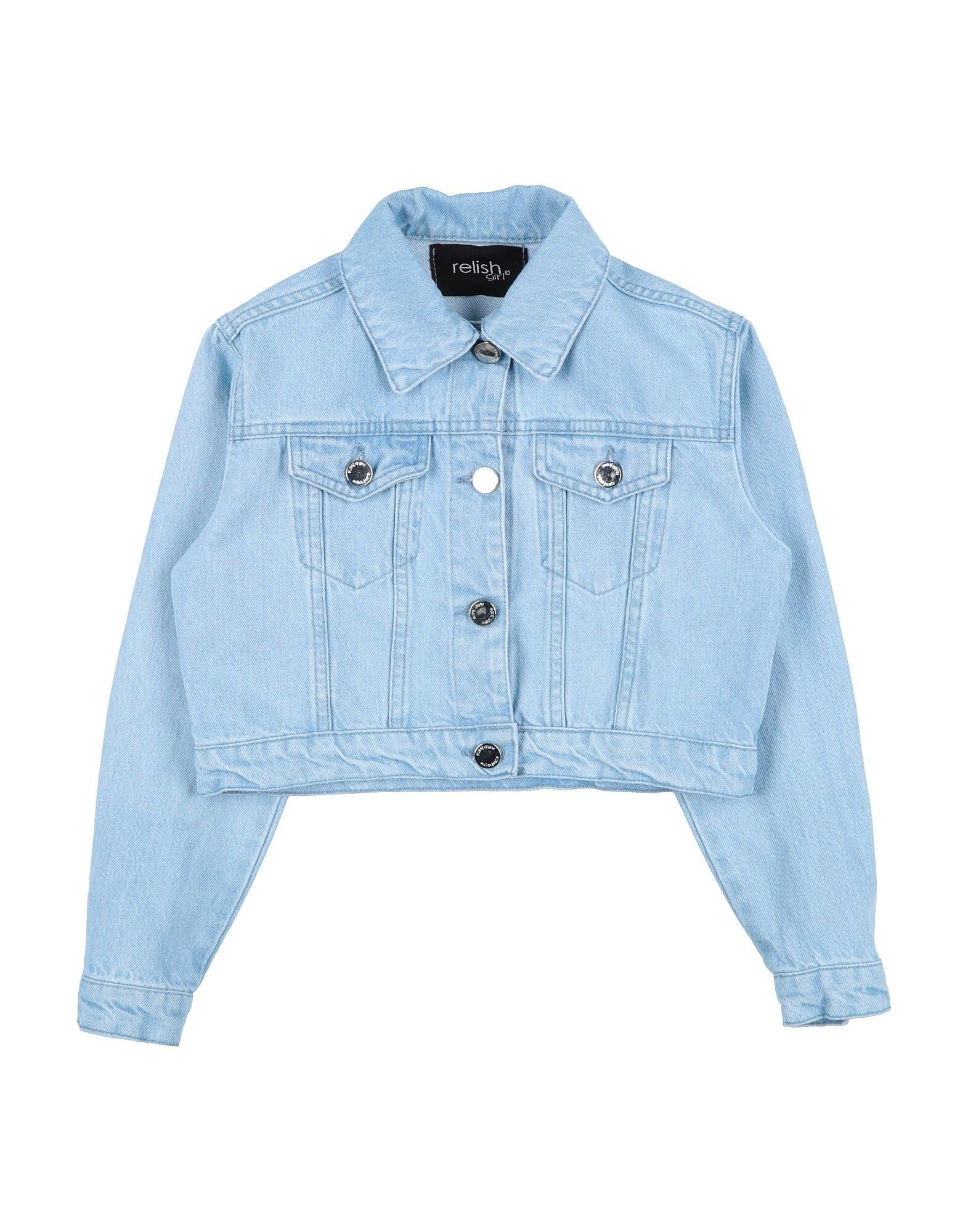 

Джинсовая куртка для девочек Relish, синий