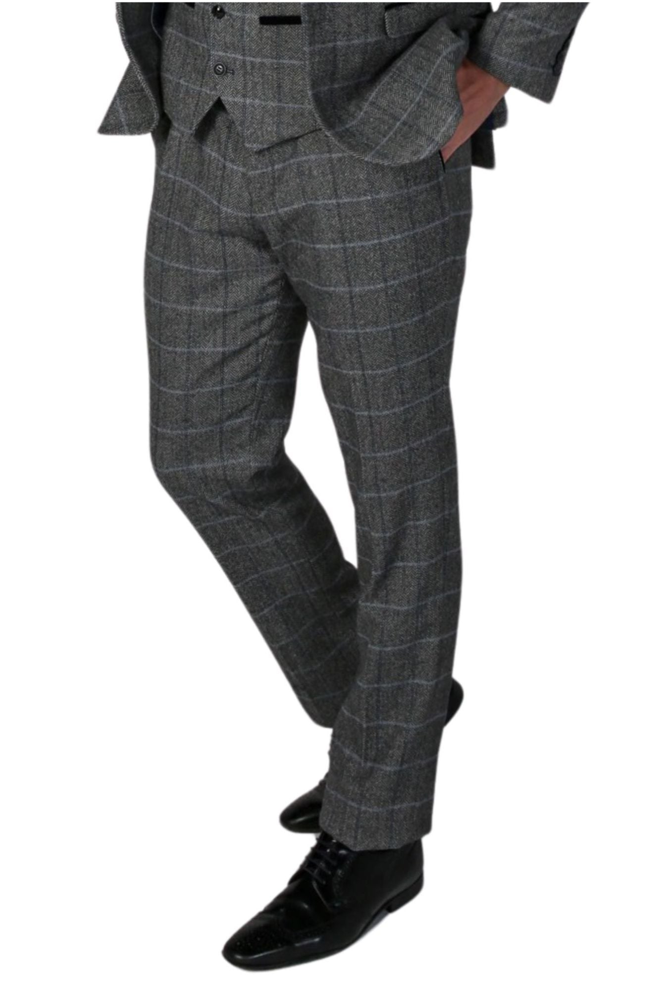 

Брюки Harris Tweed Peaky Blinders Paul Andrew, серый