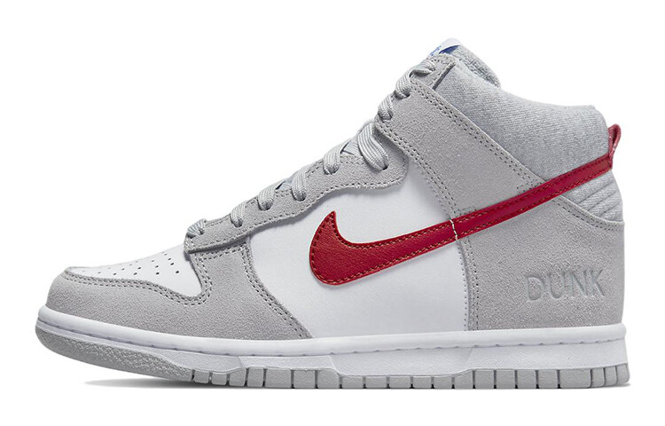 

Кроссовки Nike Dunk High Athletic Club, серый/красный/белый