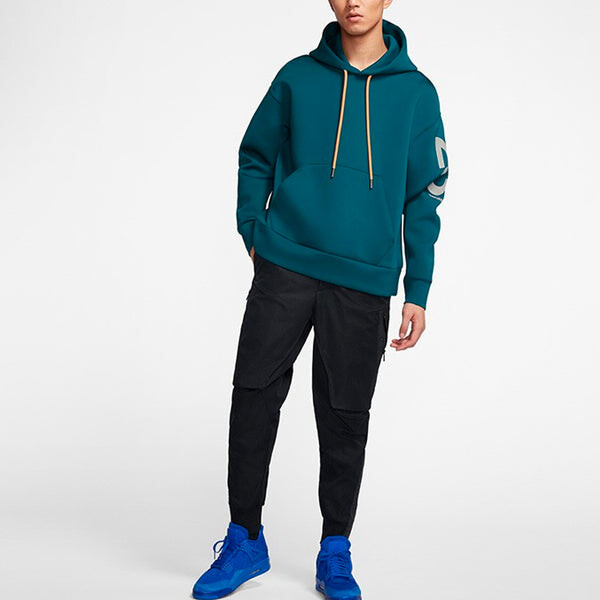 Толстовка Air Jordan 23 Engineered Loose Knit Basketball Blue, синий — фото 3