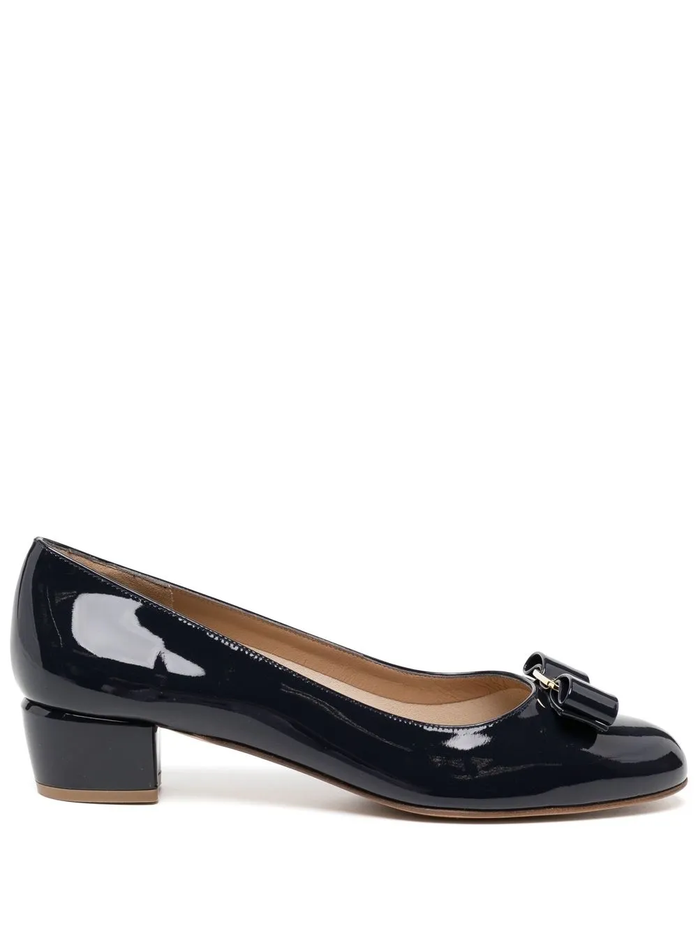Лакированные туфли Vara 1 Ferragamo, синий