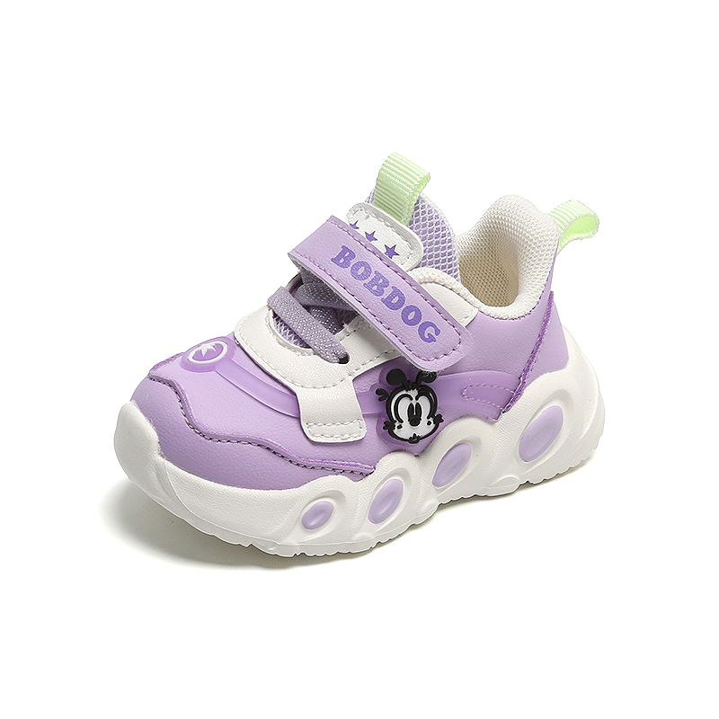 

Водонепроницаемые низкие кроссовки для малышей BOBDOG, фиолетовый