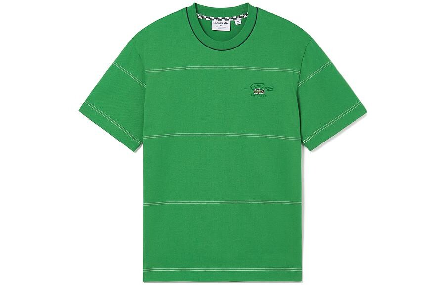 

Футболка мужская зеленая Lacoste, зеленый